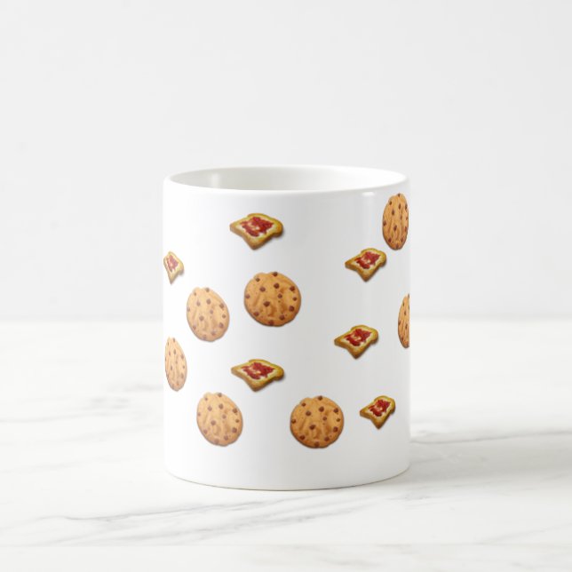 Toast and Cookies Coffee Mug (Center)