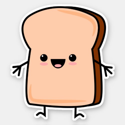 Toast Bread Sticker