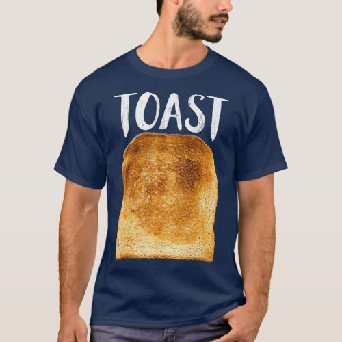 Toast Costume Halloween Funny Bread Lover Gift T_Shirt