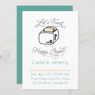 Funny Engagement Party Invitations & Templates | Zazzle