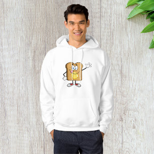 Toast Face Mens Hoodie