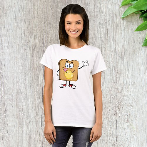 Toast Face Womens T_Shirt