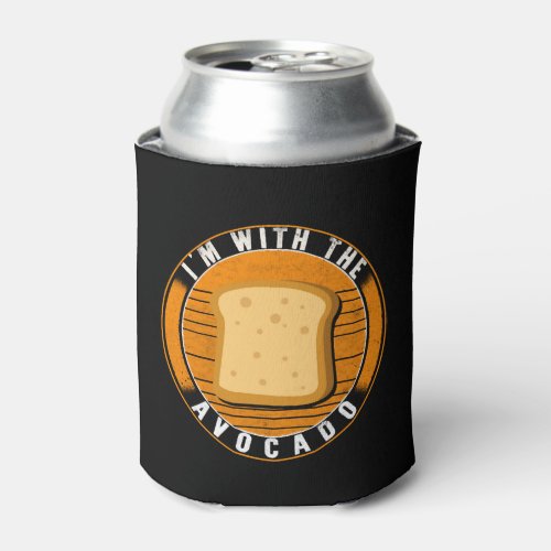 Toast Halloween Costume Shirt Im with the Can Cooler