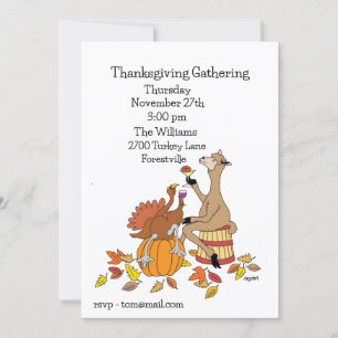 Toast the Season Invitation