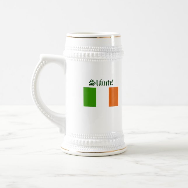 Toast to Irish Friends-Beer Stein (Left)