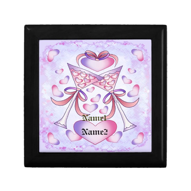 Toast To Love wedding gift box (Front)