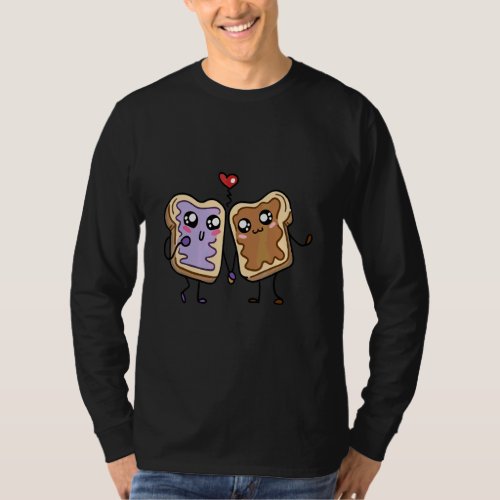 Toast With Jam And Peanut T-Shirt