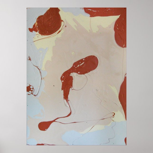 Toasted Marshmallow Drip Poster (Front)