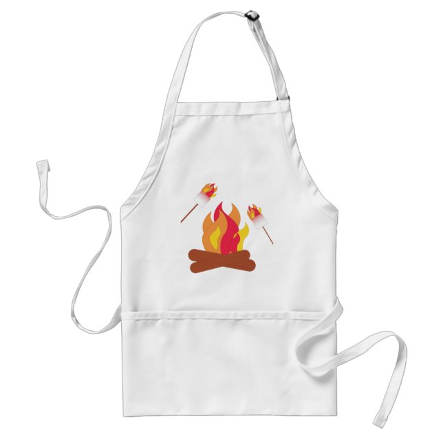 Toasted Marshmallows Adult Apron (Front)