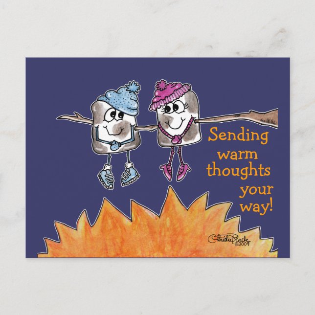 Toasted Marshmallows Postcard (Front)