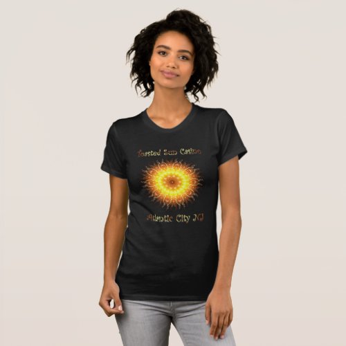 Toasted Sun   Atlantic City NJ  Fantasy Casino  T_Shirt