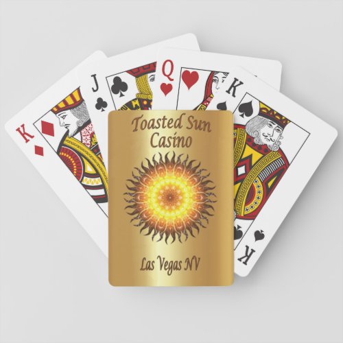 Toasted Sun Casino Las Vegas NV   Playing Cards