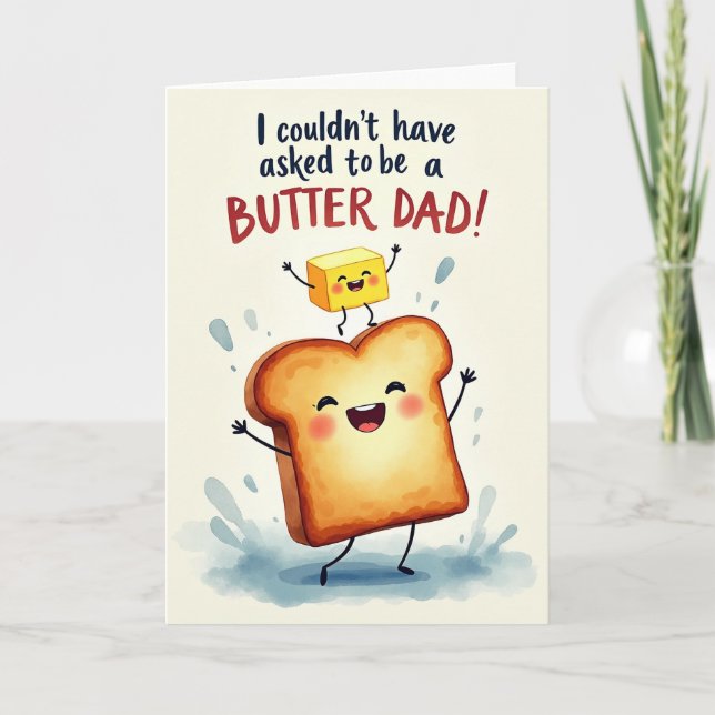 Toasted Sweet Fathers Day Card (Front)