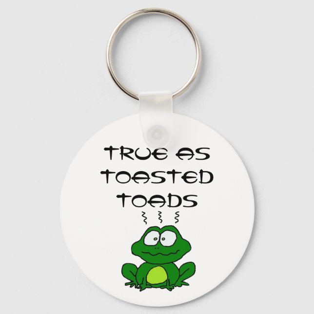 Toasted Toads Keychain (Front)