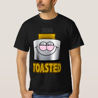 TOASTED Toaster Screwball Graphics T-Shirt