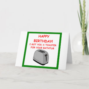 TOASTER CARD
