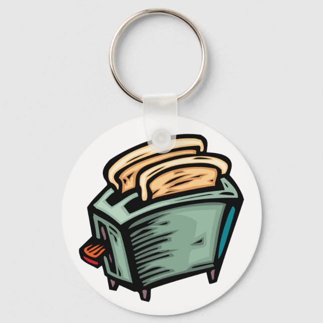 Toaster Keychain (Front)