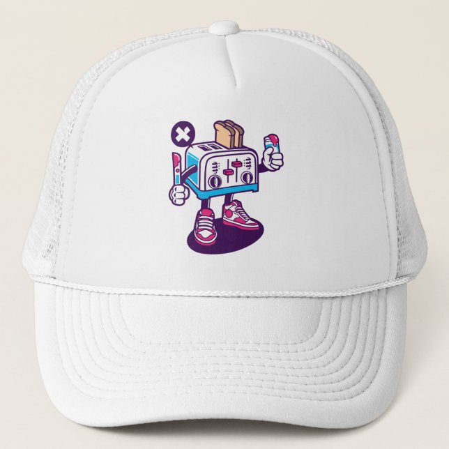 Toaster Trucker Hat (Front)