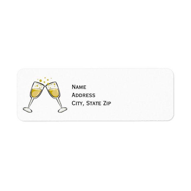 Toasting Return Address Labels (Front)