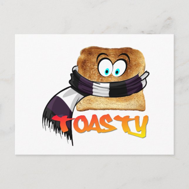 Toasty Bread Postcard (Front)