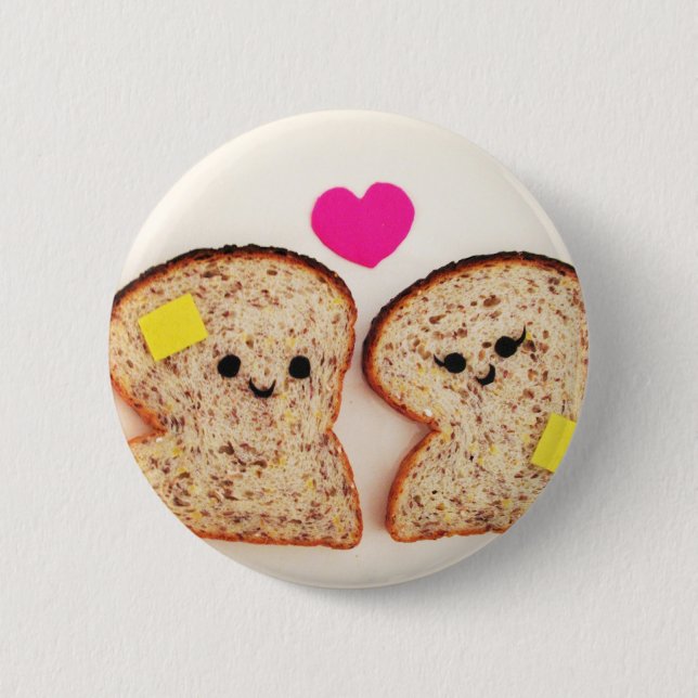 Toasty Love Button (Front)