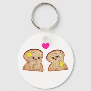 Toasty Love Keychain