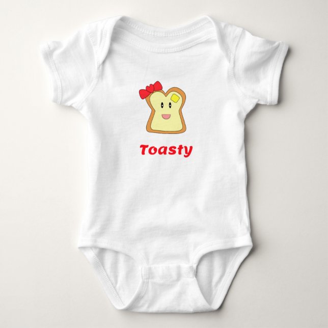 Toasty Tina Baby Bodysuit (Front)