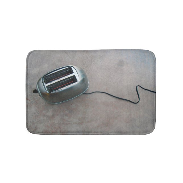 Toasty Toaster Bathroom Mat (Front)