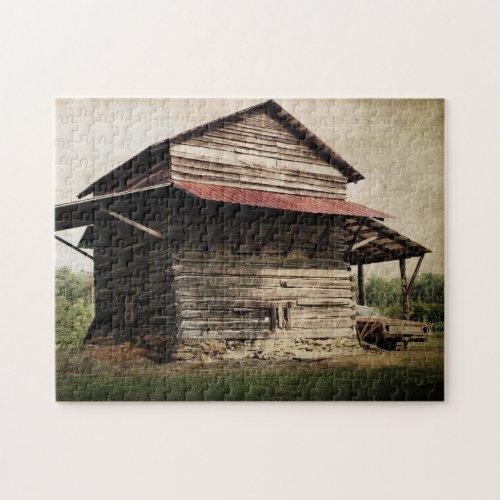 Tobacco Barn Jigsaw Puzzle