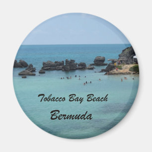 Tobacco Bay Beach, Bermuda Magnet
