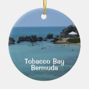 Tobacco Bay, Bermuda Ceramic Ornament