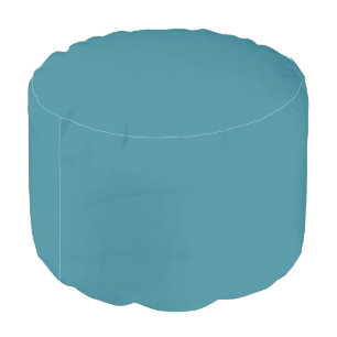 Tobacco Bay Ocean Blue Pouf