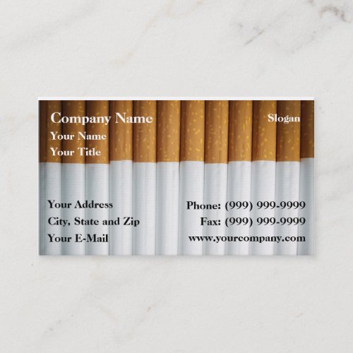 Tobacco Business Card