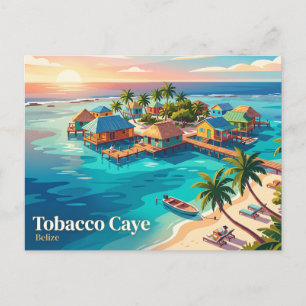Tobacco Caye Belize Postcard