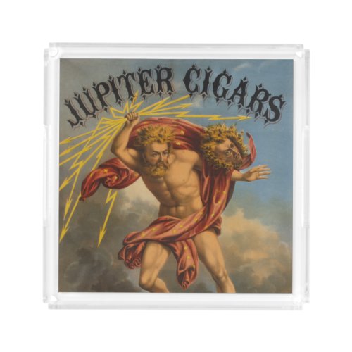 Tobacco Label 1868 Acrylic Tray