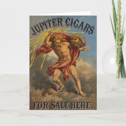 Tobacco Label 1868 Card