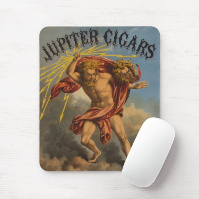 Tobacco Label, 1868. Mouse Pad (With Mouse)