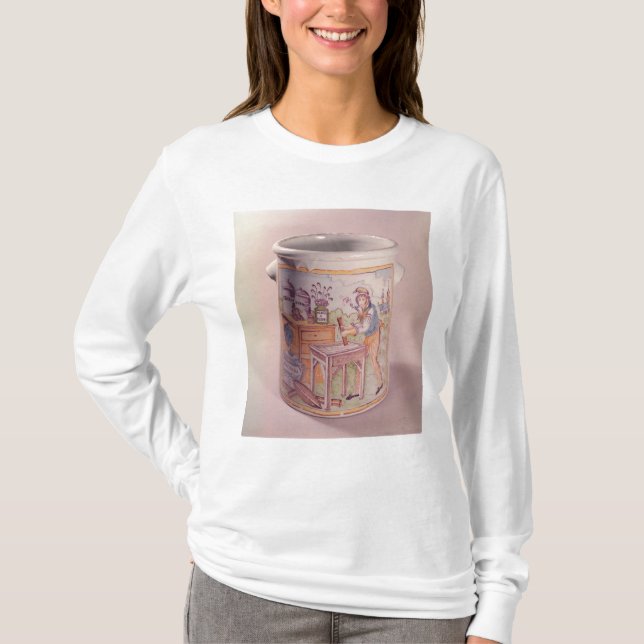 Tobacco pot depicting a tobacconist T-Shirt (Front)