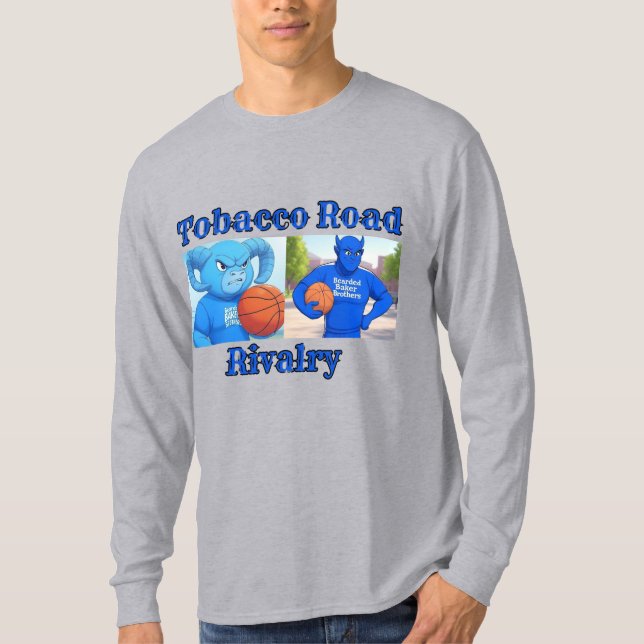 Tobacco Road Rivalry long sleeve T-Shirt (Front)