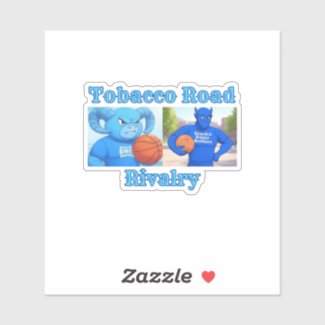 Tobacco Road Rivalry Sticker