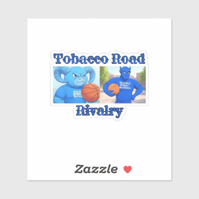 Tobacco Road Rivalry Sticker (Sheet)