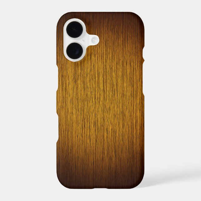 Tobacco Sunburst Grainy Wood Background Case-Mate iPhone Case (Back)