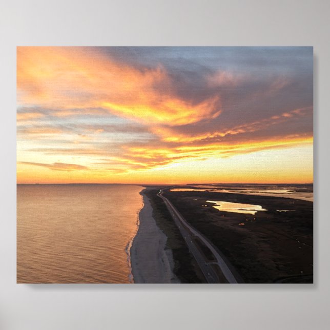 Tobay Beach New York Foam Core Photo Tile (Front Set)