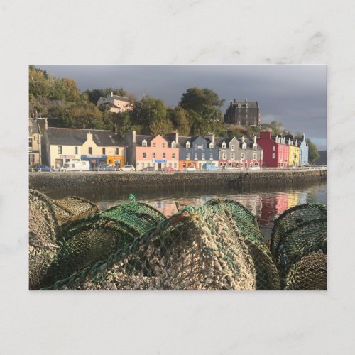 Tobermory Isle of Mull Scotland Scenic Postcard