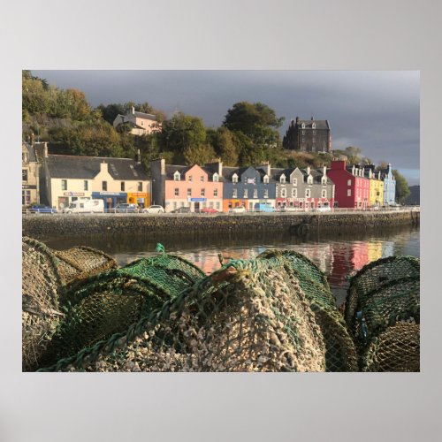 Tobermory Isle of Mull Scotland Scenic Poster