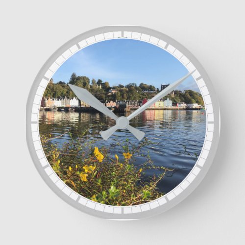 Tobermory on the Isle of Mull Scotland Round Clock