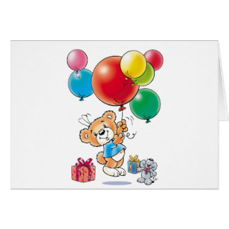 Tobi Teddy Bear for a very special person Cards