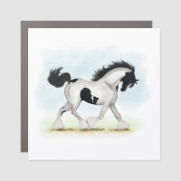 Tobiano Gypsy Vanner Horse