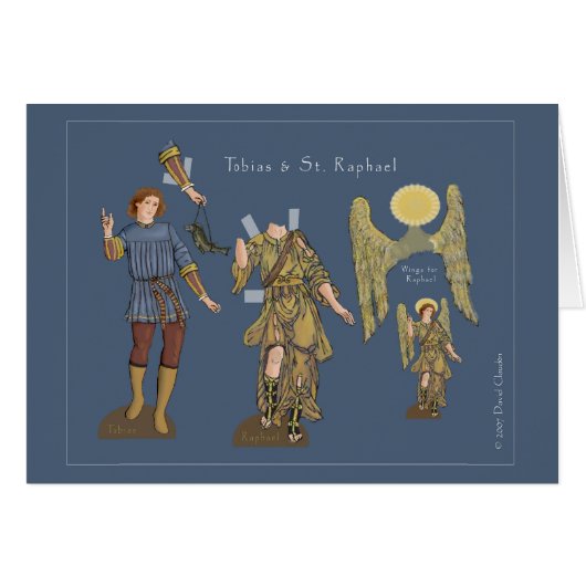 Tobias and St. Raphael Cards (Front Horizontal)