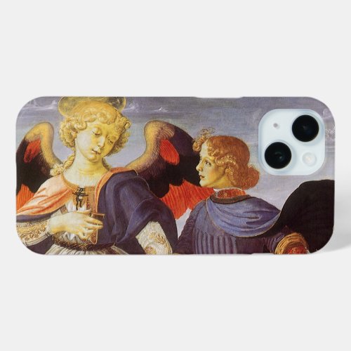 Tobias and the Angel by Andrea del Verrocchio iPhone 15 Case